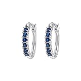 ofertas del dia de hoy relampago Hypoallergenic Colorful Huggie Earrings with Cubic Zirconia...