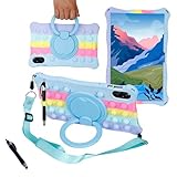Tablet Case for Huawei Honor Pad X9/ X8 PRO 11.5 inch Soft Anti-Stress Silicone Case with 360°...