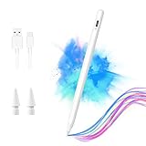 Stylus Pen with Tilt Sensitive & Palm Rejection, Active Pencil Compatible with (2018-2022) Apple...